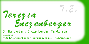 terezia enczenberger business card